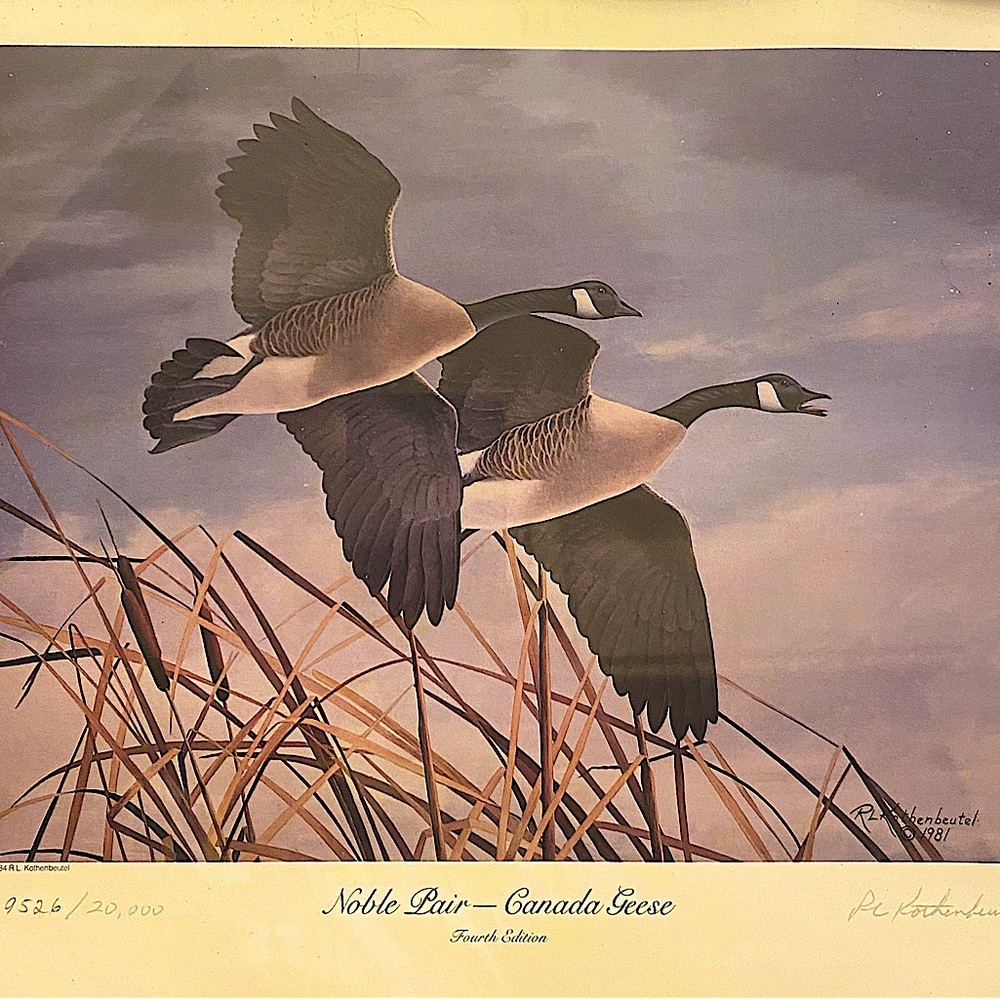 RL Kathenbeutel signed print
